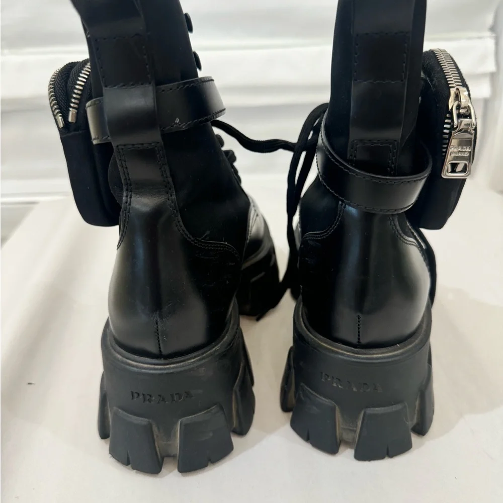 Prada combat boots - Picture 2 of 4